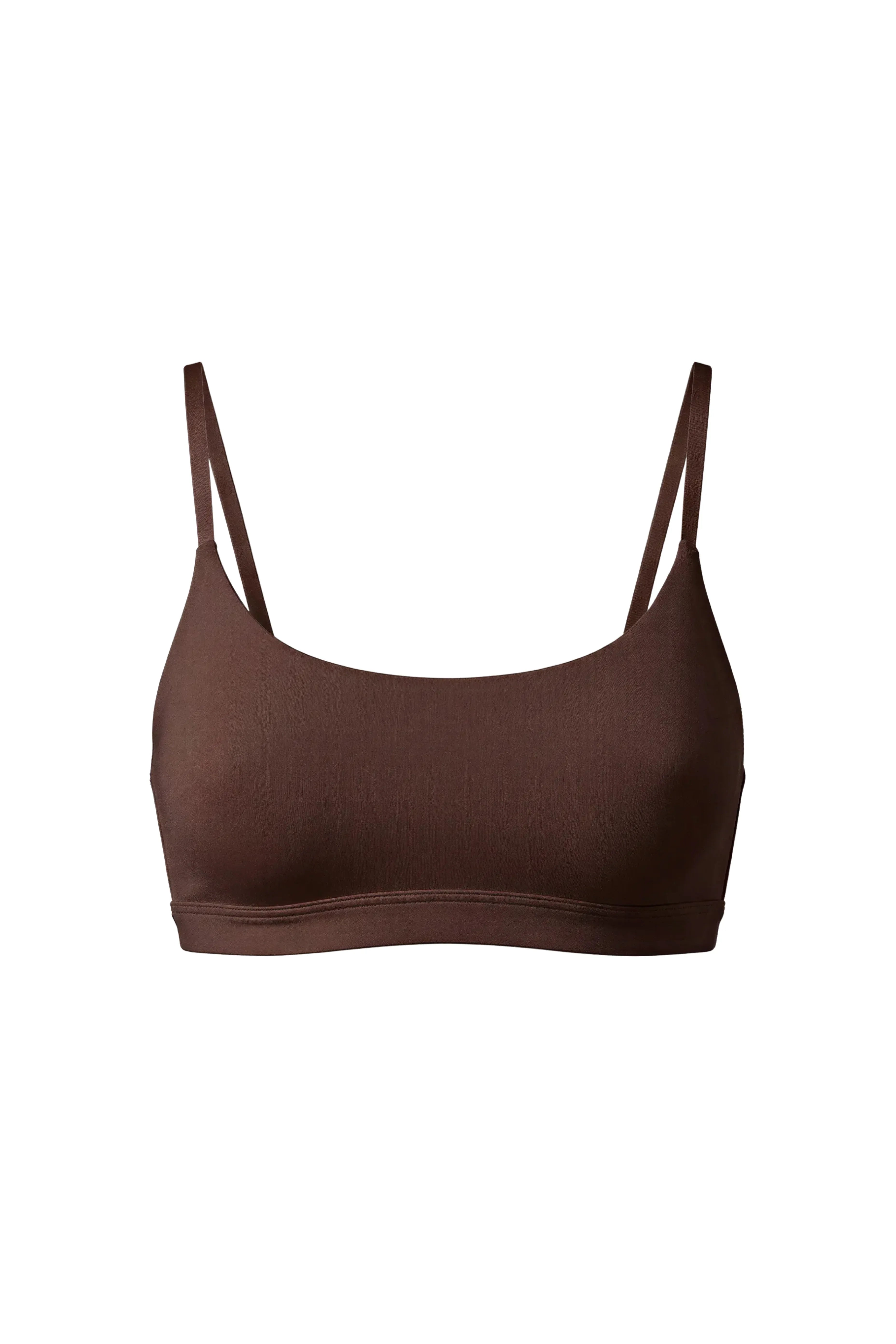 Slow Morning Cotton Bra & 3 Shorts Set Chocolate - epoché
