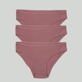 3-Pack Essential Ribbed Cotton Briefs - epoché