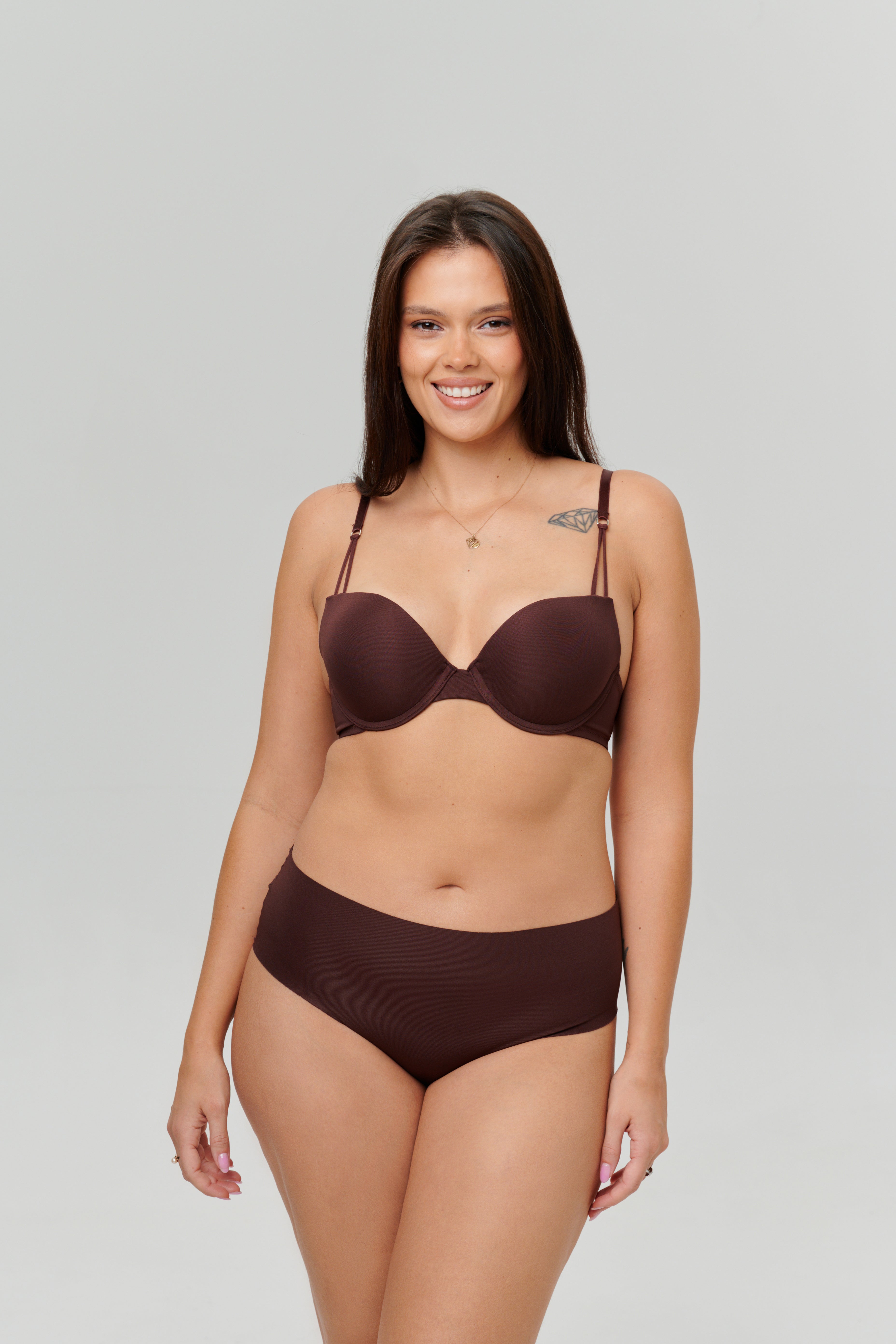 The Frame Bra — Plum