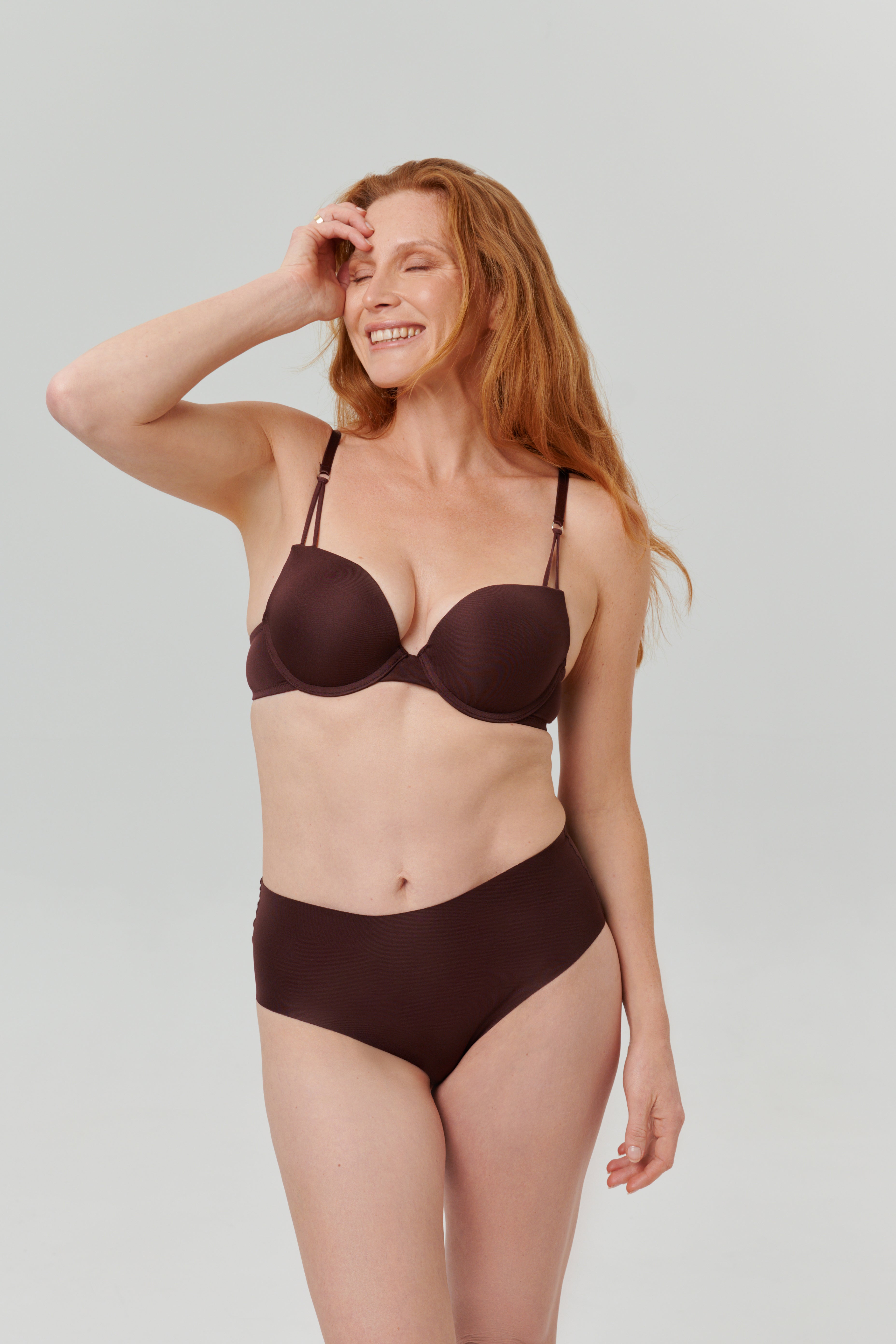 The Frame Bra — Plum