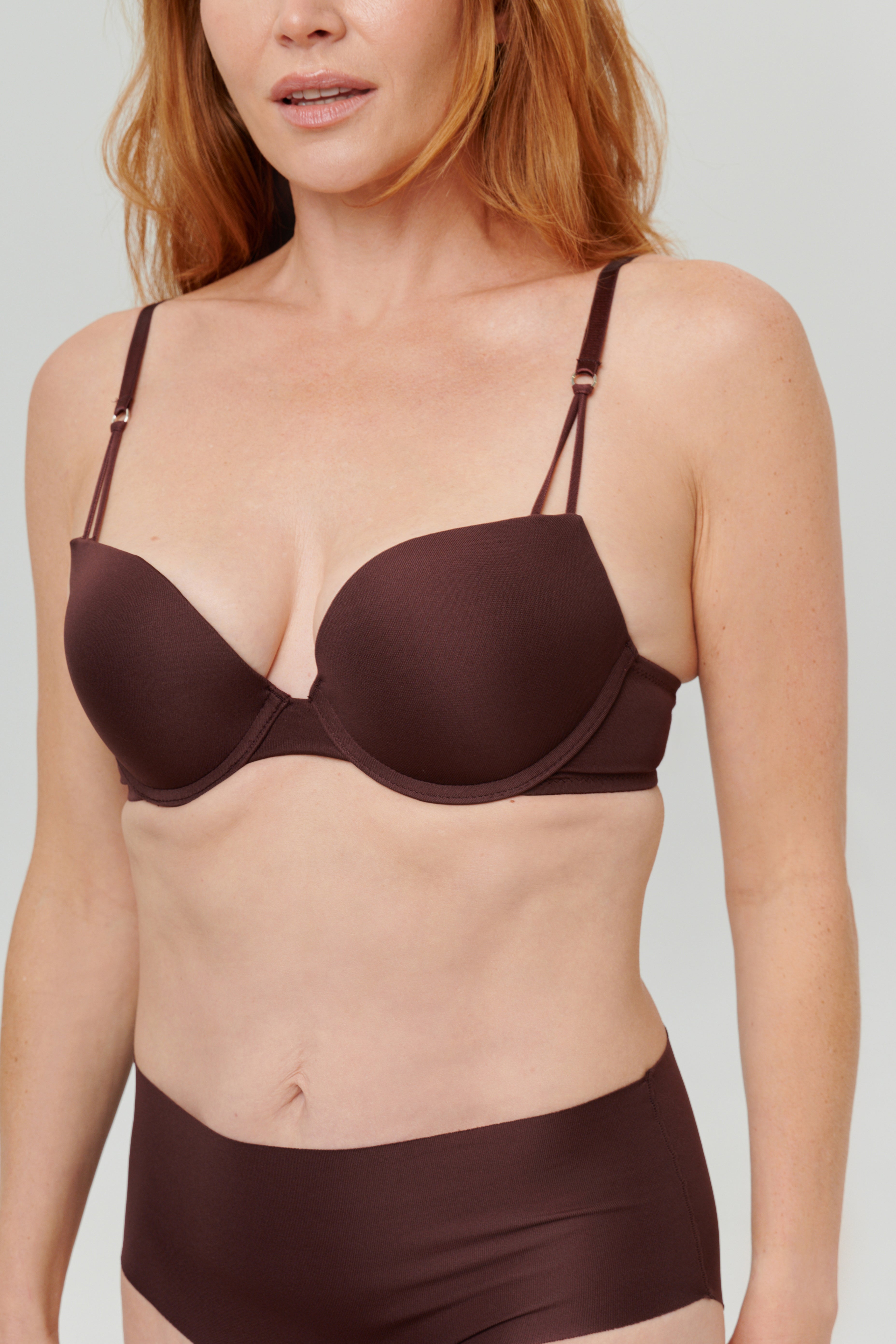 The Frame Bra — Plum