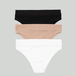 3-Pack Cotton Briefs - Essential Neutrals - epoché