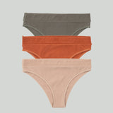 3-Pack Cotton Briefs - Nature Set - epoché
