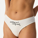 Statement Mid-Rise Thongs