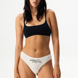 Statement Mid-Rise Thongs