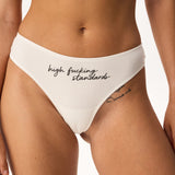 Statement Mid-Rise Thongs