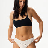 Statement Mid-Rise Thongs