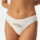 Statement Mid-Rise Thongs