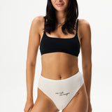 Statement High-Waisted Briefs