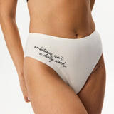 Statement High-Waisted Briefs