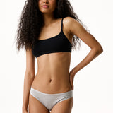 3-Pack Essential Ribbed Cotton Briefs