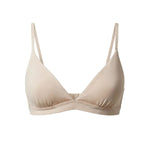 After Hours Cotton Triangle Bra & 3 G-Strings Set Creamy - epoché