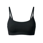 Slow Morning Cotton Bra & 3 Shorts Set Black - epoché