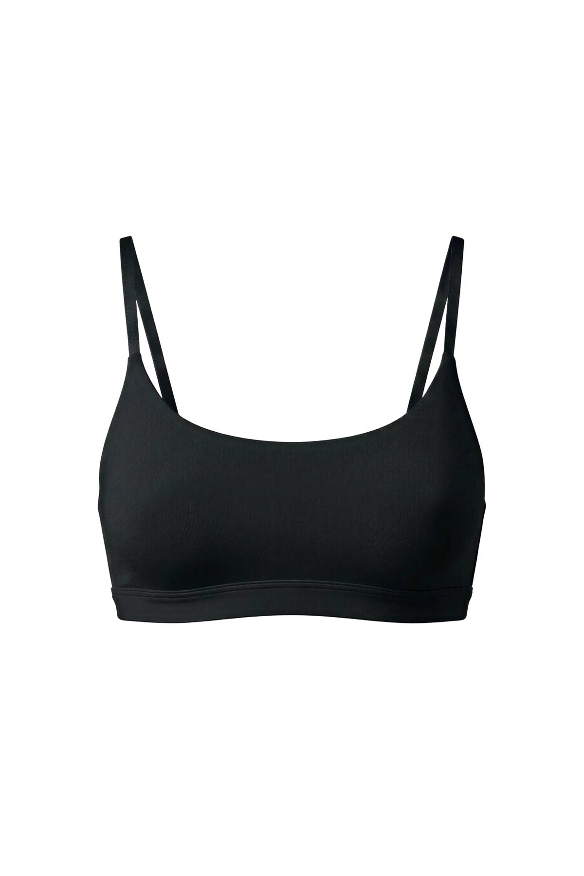 Slow Morning Cotton Bra & 3 Shorts Set Black - epoché