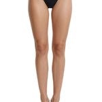 Too Hot To Be Humble Sheer Black Affirmation Tights - epoché