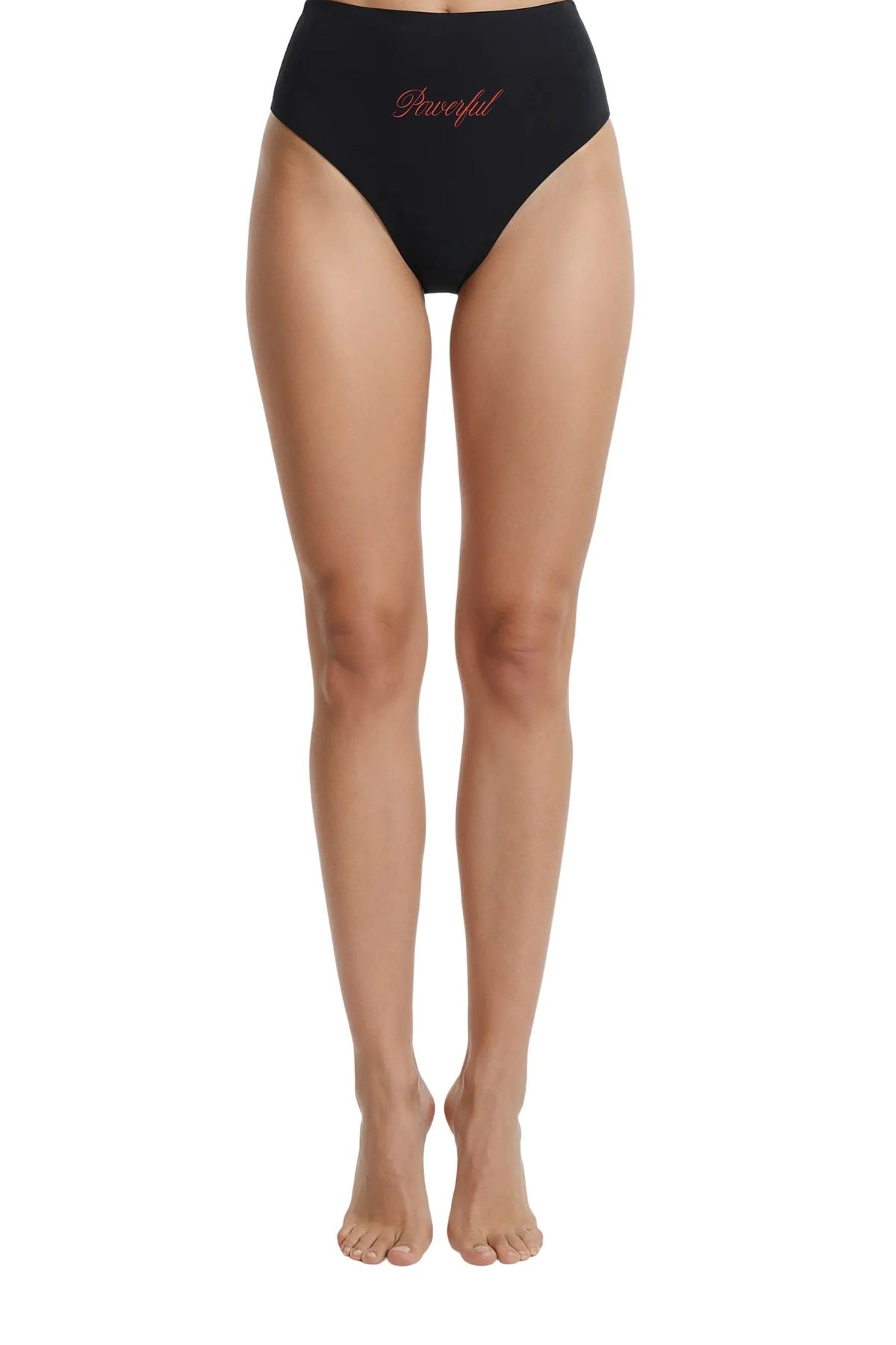 Too Hot To Be Humble Sheer Black Affirmation Tights - epoché