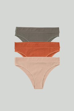 3-Pack Cotton Briefs - Nature Set - epoché