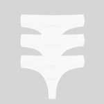 3-Pack Essential Cotton Thongs - epoché